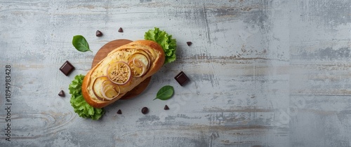 Different types of bread fe...
