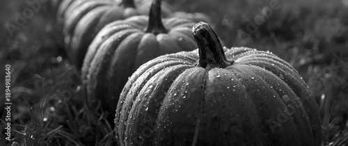 Glistening pumpkins capture...
