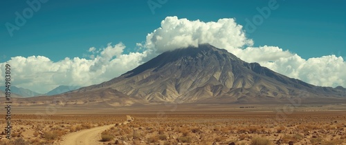 Dry Mountain Range Located ...