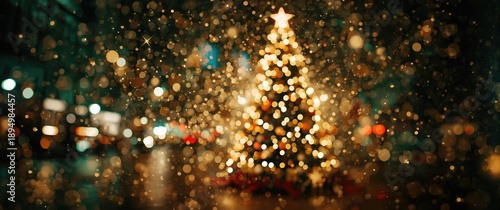 Bokeh Lights in Urban Setti...