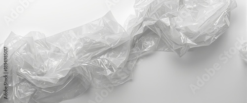 Set of Clear Wrinkled Plast...