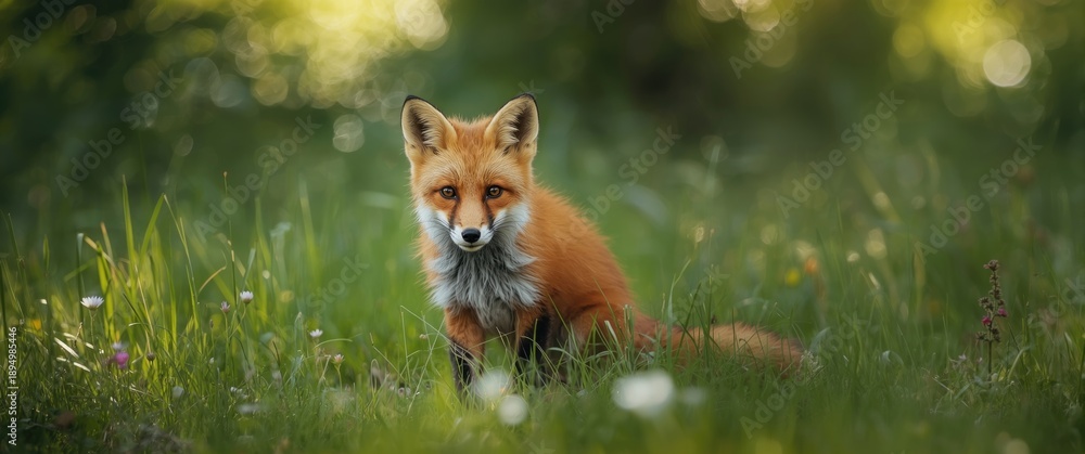 Obraz premium Miniature fox (redox) wildlife animal