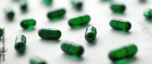 Spirulina pills and tablets...
