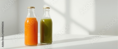 Juice made from fresh carro...