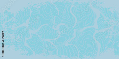 Vector ribbed glass texture background. Blue white grey green ribbed glass. Mesh gradient. acrylic ribbed bath surface. Reeded glass background semitransparent overlay. Bath wall window