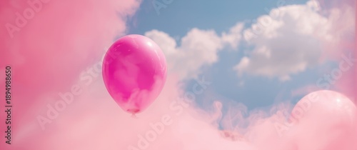 Pink Balloons Decor