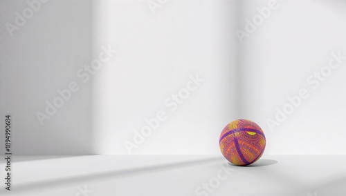 Spherical object placed aga...
