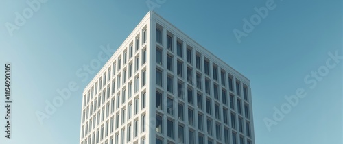 Structure with white exteri...