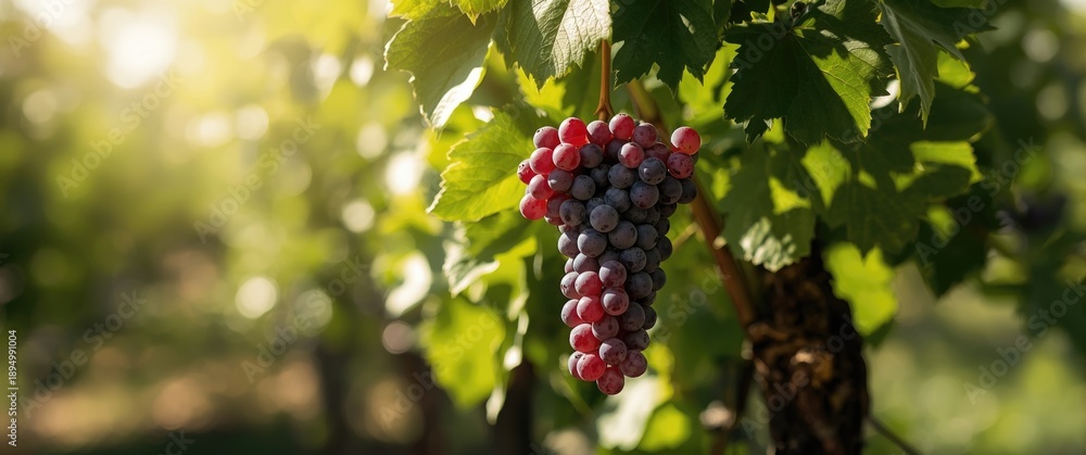 Obraz premium Growing Grapes in your Garden