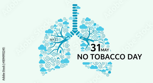 Lungs Illustration for No Tobacco Day 1.