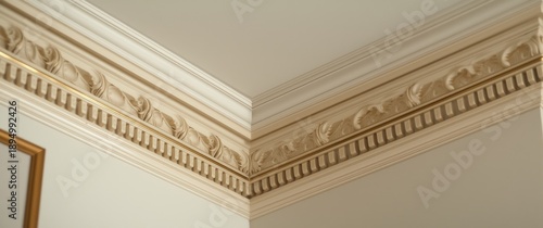 Detailed view of ceiling co...