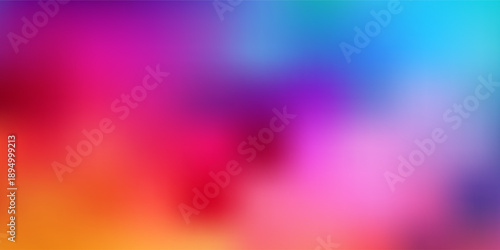 Abstract smooth multicolor gradient background with soft blended transitions and vibrant modern color palette.