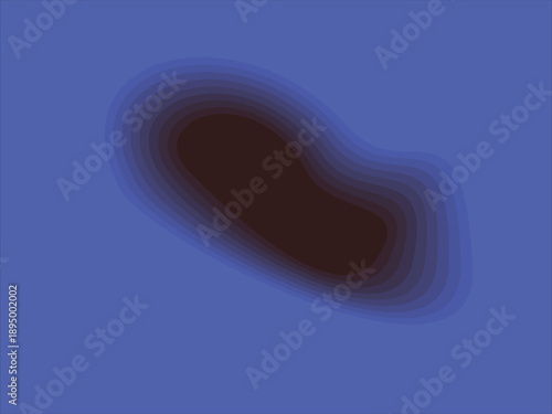 Gives it a sense of being a deep, submerged geographic feature.