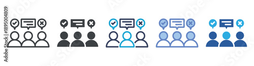 Opinion set multiple style collection