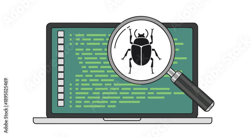 Bug in code, coding error, error in software development