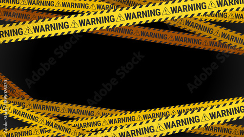 警告イメージの背景