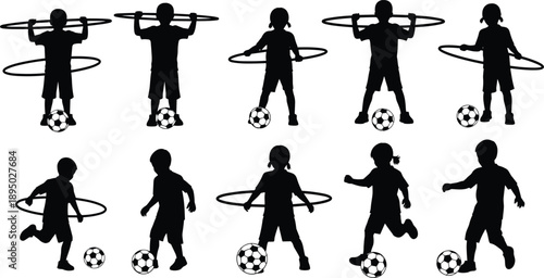 Cargo container ship vector illustration set, maritime transport logistics icons, global trade freight vessel pack, isolated on white background, commercial shipping.