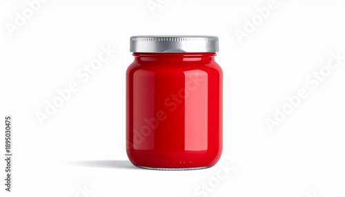 glass bottle with red liquid