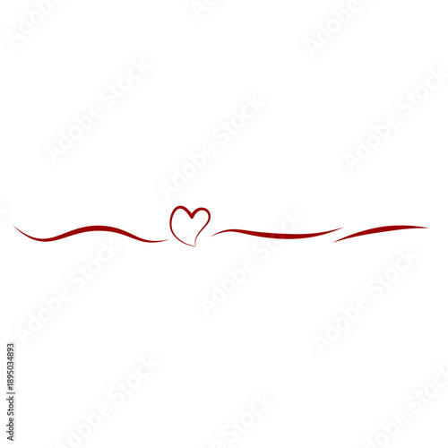 Heart Line Divider