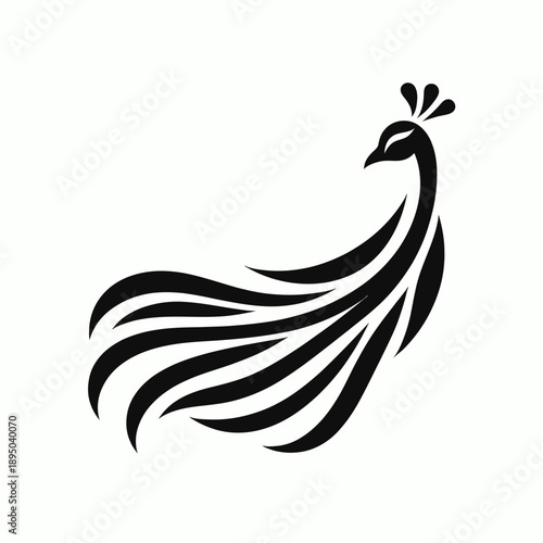 Dynamic monochrome illustration capturing the fierce power and majestic beauty of a leaping marlin, perfect for ocean sport themes and marine wildlife designs