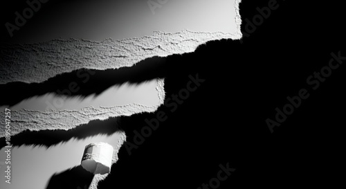torn paper abstract, shadow and light, texture background
