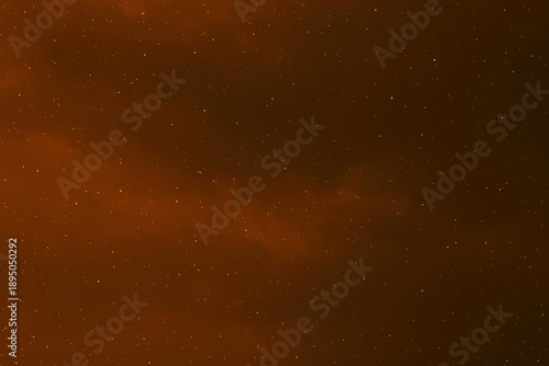 Stars in the night. Dark brown galaxy space background. Starry night sky. New Year, Christmas and Celebration backgrounds concepts.