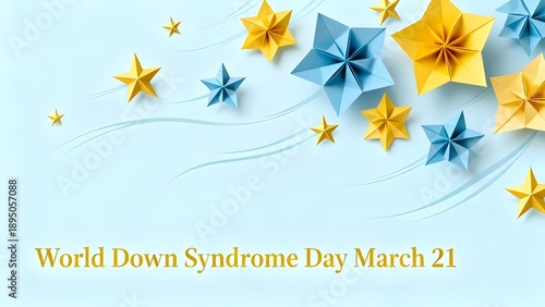 World Down Syndrome Day Celebration Banner Design