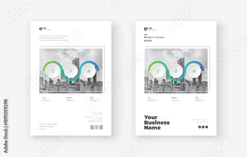 Corporate cover design template in A4. Can be use to Brochure, Annual Report, Magazine, Flyer, Poster	