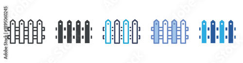 Fence set multiple style collection