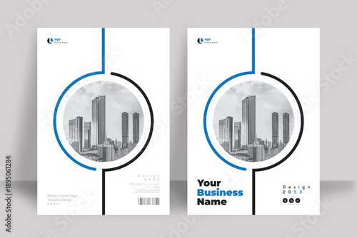 Corporate cover design template in A4. Can be use to Brochure, Annual Report, Magazine, Flyer, Poster	