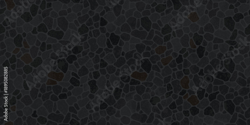 Vector illustration of seamless stone pattern creating natural textured background for modern design, decoration and surface concepts