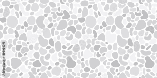 Vector illustration of seamless stone pattern creating natural textured background for modern design, decoration and surface concepts