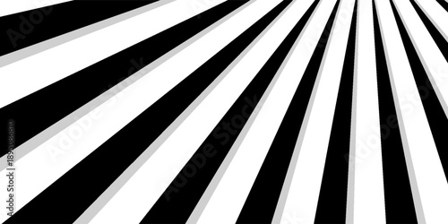 Black  color and white color Sunburst for the background. flag of japanese. The rising sun.