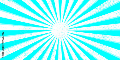 Blue Sunburst for the background. flag of japanese. The rising sun.
