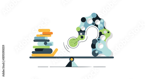 Balance between education and science