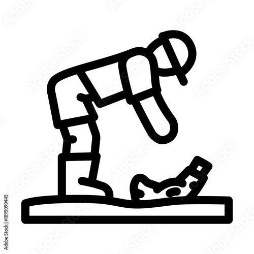 Person bending to pick up a plastic bottle from sandy beach, volunteer cleaning coastline to remove pollution, protect marine life and promote sustainability and community stewardship