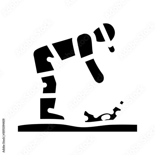 Archeologist finding an important fossil artifact during an excavation, symbolizing scientific discovery, historical research, paleontology, and the ongoing study of ancient remains