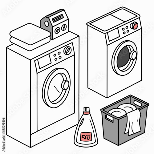 Laundry appliances and supplies