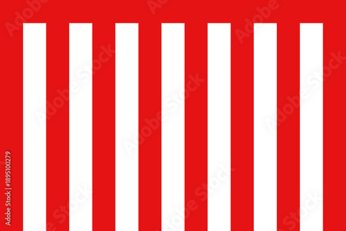 紅白幕の背景。日本のお祝いの式典用。