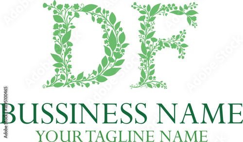 DF D df initial logo | initial based abstract modern minimal creative logo, vector template image. luxury logotype logo, real estate homie logo. typography logo. initials logo