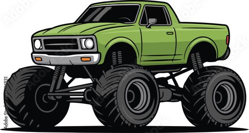 Monster Trucks Collection  Heavy Cars with Large Tires and Tinted Windows