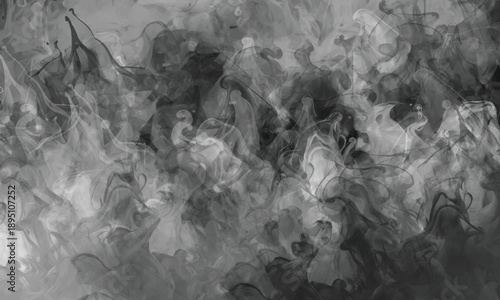 Organic vapor motion forming a visually engaging abstract background