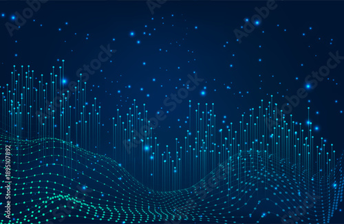 abstract background with lines and dots. vertical lines on the background. 3D Abstract Mesh Background with Circles, Lines and Shapes.Vector abstract 3D big data visualization.
Futuristic infographics