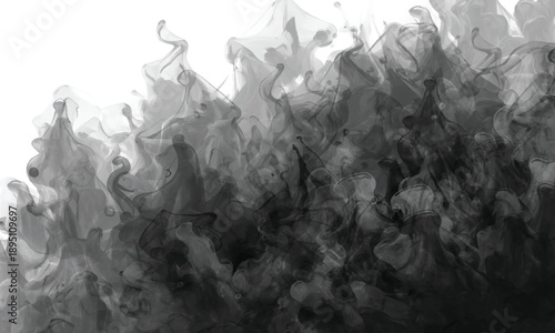 Soft vapor flow shaping a dreamy abstract background