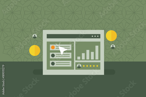 Business runs PPC advertising campaign on search engine to drive quality traffic to the website, leading to conversions and sales.