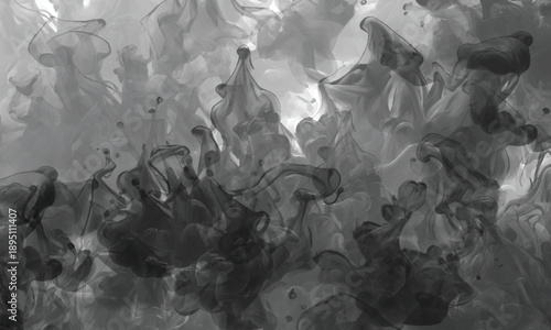 Abstract smoke motion blending softness and visual energy