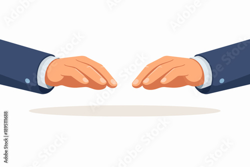 Hands providing protection, security, and care, symbolizing support and coverage