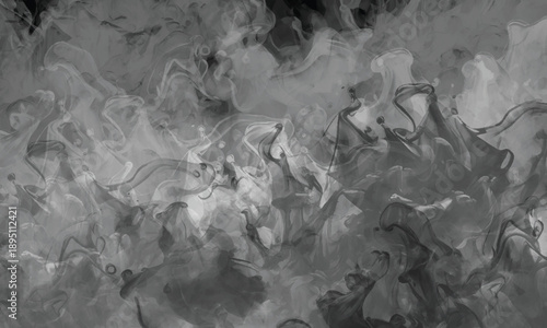 Soft smoke movement expressing fluid abstract elegance