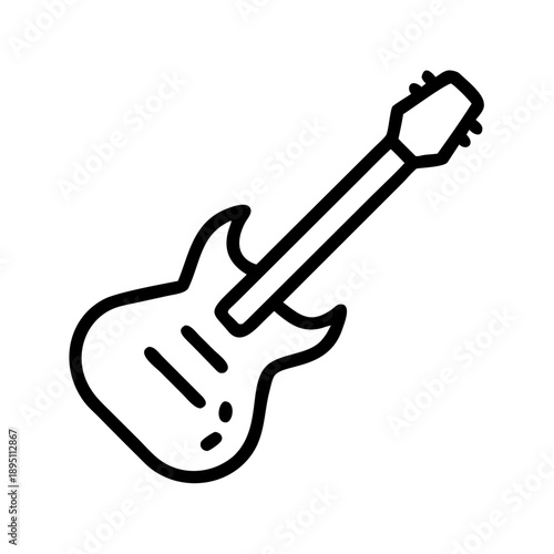 electric guitar icon