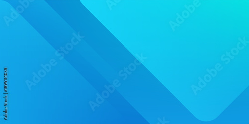 Blue abstract vector long banner